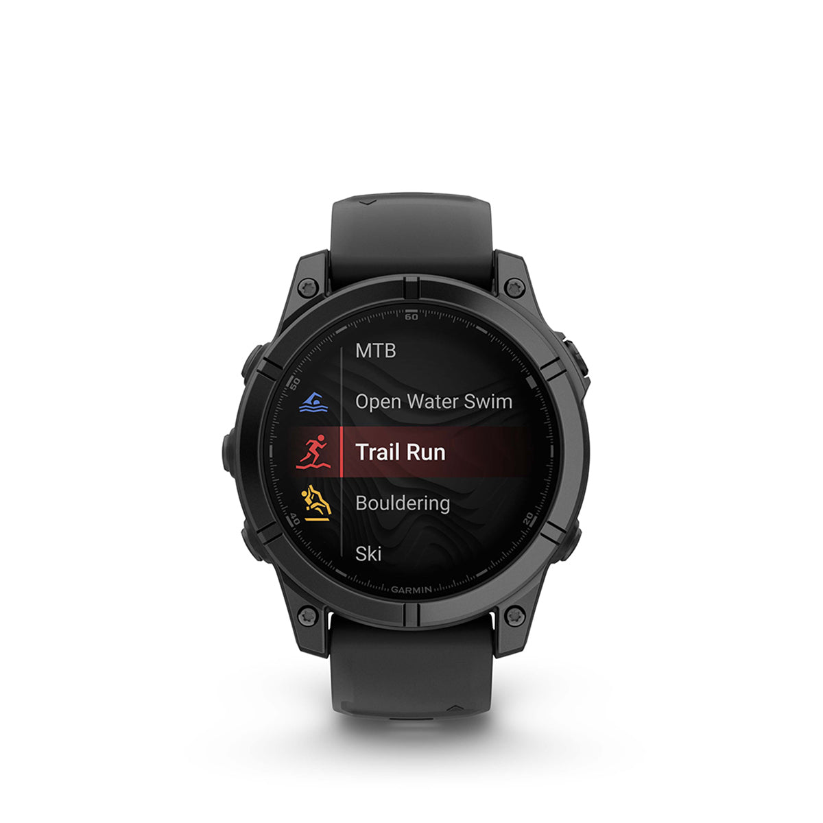 Garmin fenix E 47mm AMOLED GPS Smartwatch, Slate Gray Steel with Black Silicone Band