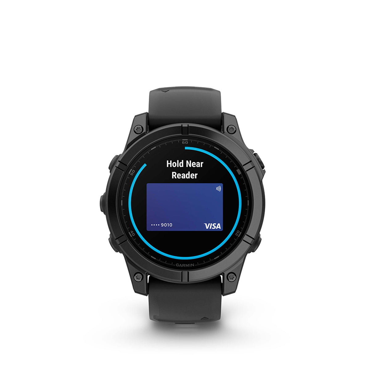 Garmin fenix E 47mm AMOLED GPS Smartwatch, Slate Gray Steel with Black Silicone Band