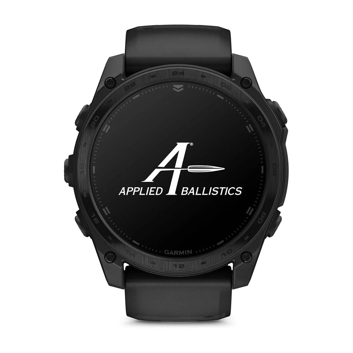 Garmin tactix 8 51mm AMOLED Tactical GPS Smartwatch with Applied Ballistics and Black Silicone Band