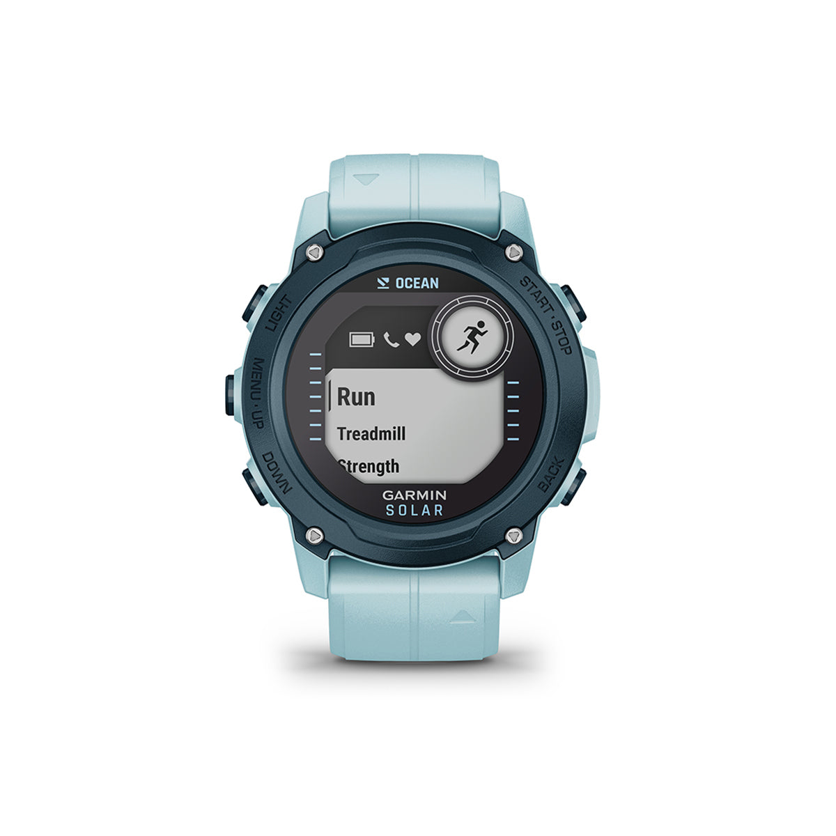 Garmin Descent G1 Solar Ocean Edition Dive 45mm GPS Smartwatch, Azure