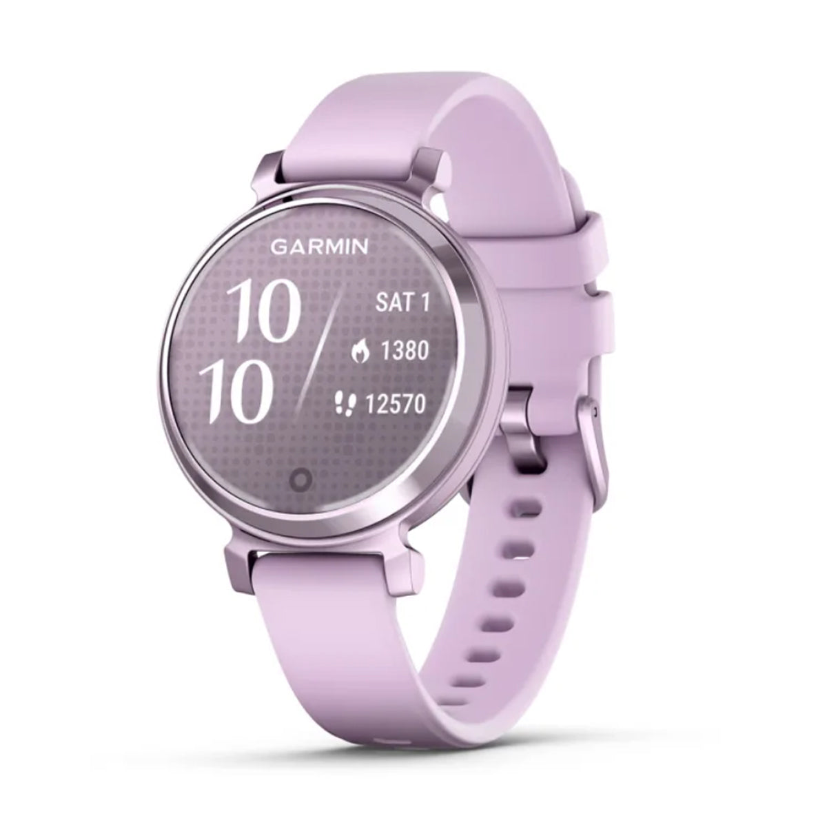 Garmin Lily 2 Sport GPS Smartwatch with Band for Women Metallic Lilac
