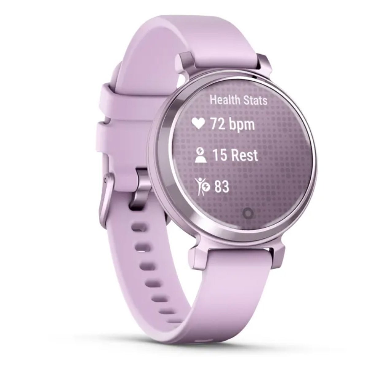 Garmin Lily 2 Sport GPS Smartwatch with Band for Women Metallic Lilac