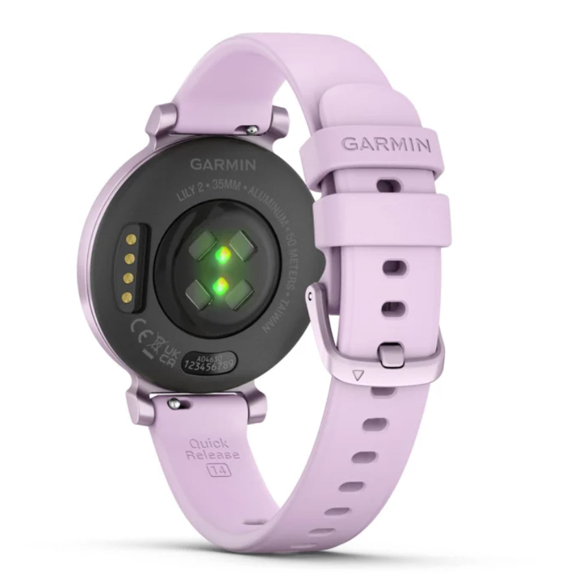Garmin Lily 2 Sport GPS Smartwatch with Band for Women Metallic Lilac