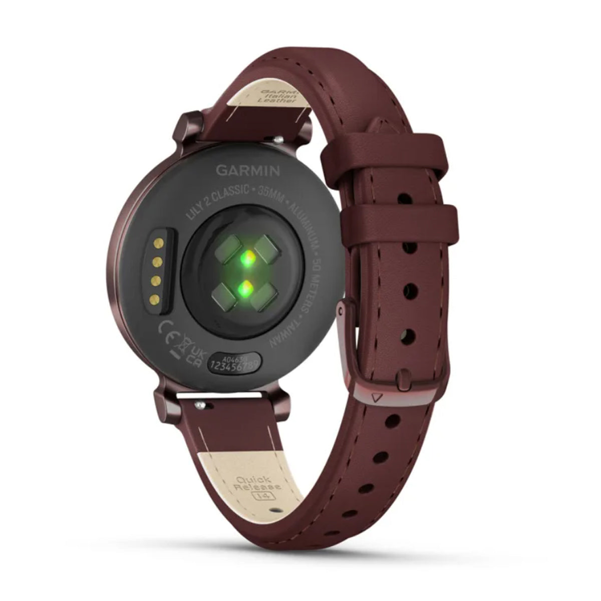 Garmin Lily 2 Classic Sport GPS Smartwatch with Band for Women Dark Bronze