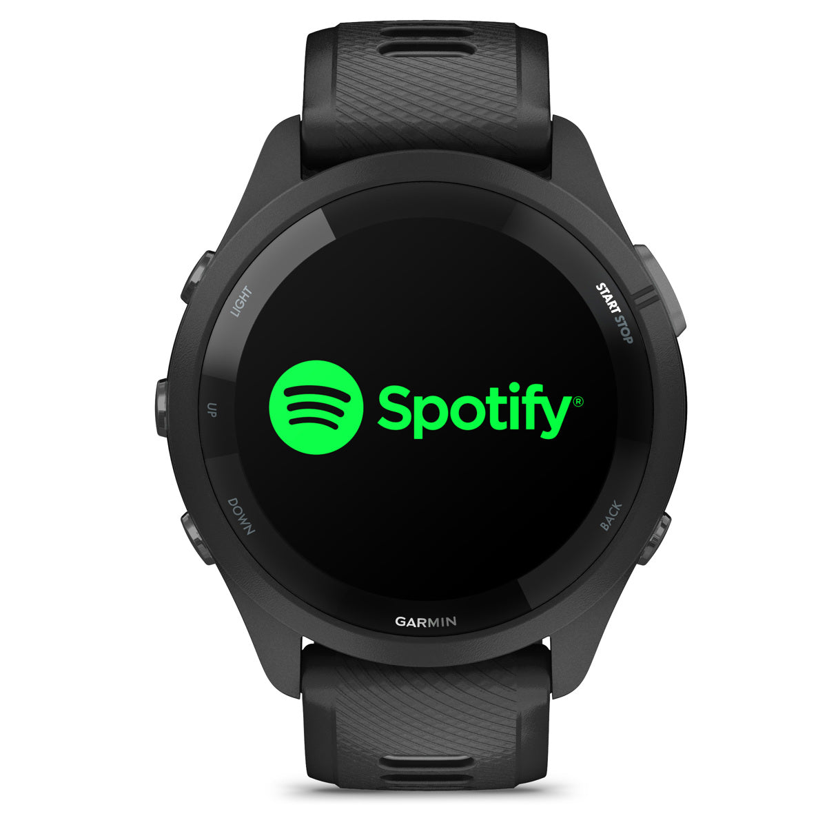 Garmin Forerunner 265 Multisport GPS Smartwatch, Black/Powder Gray