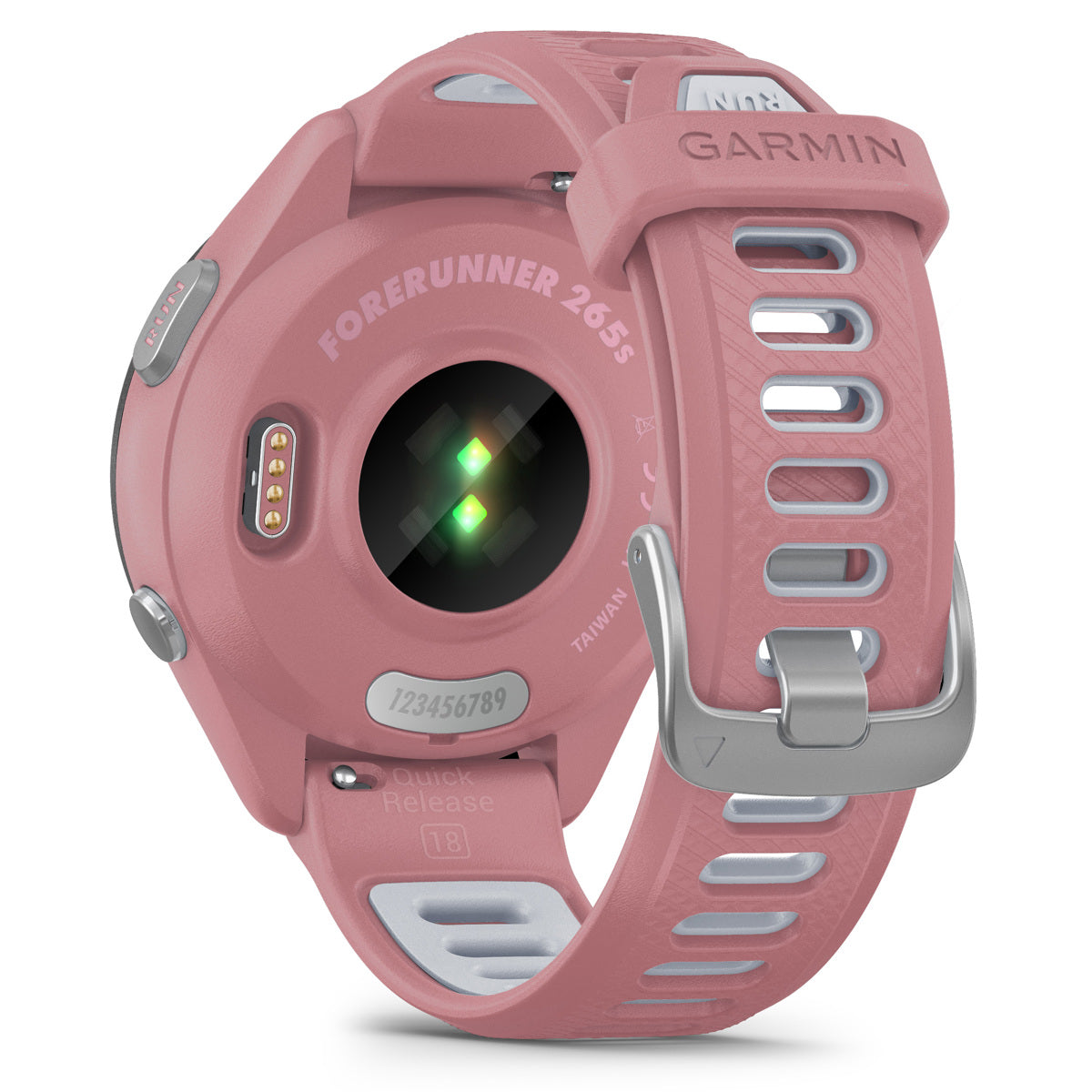 Garmin Forerunner 265S Multisport GPS Smartwatch, Light Pink/Whitestone