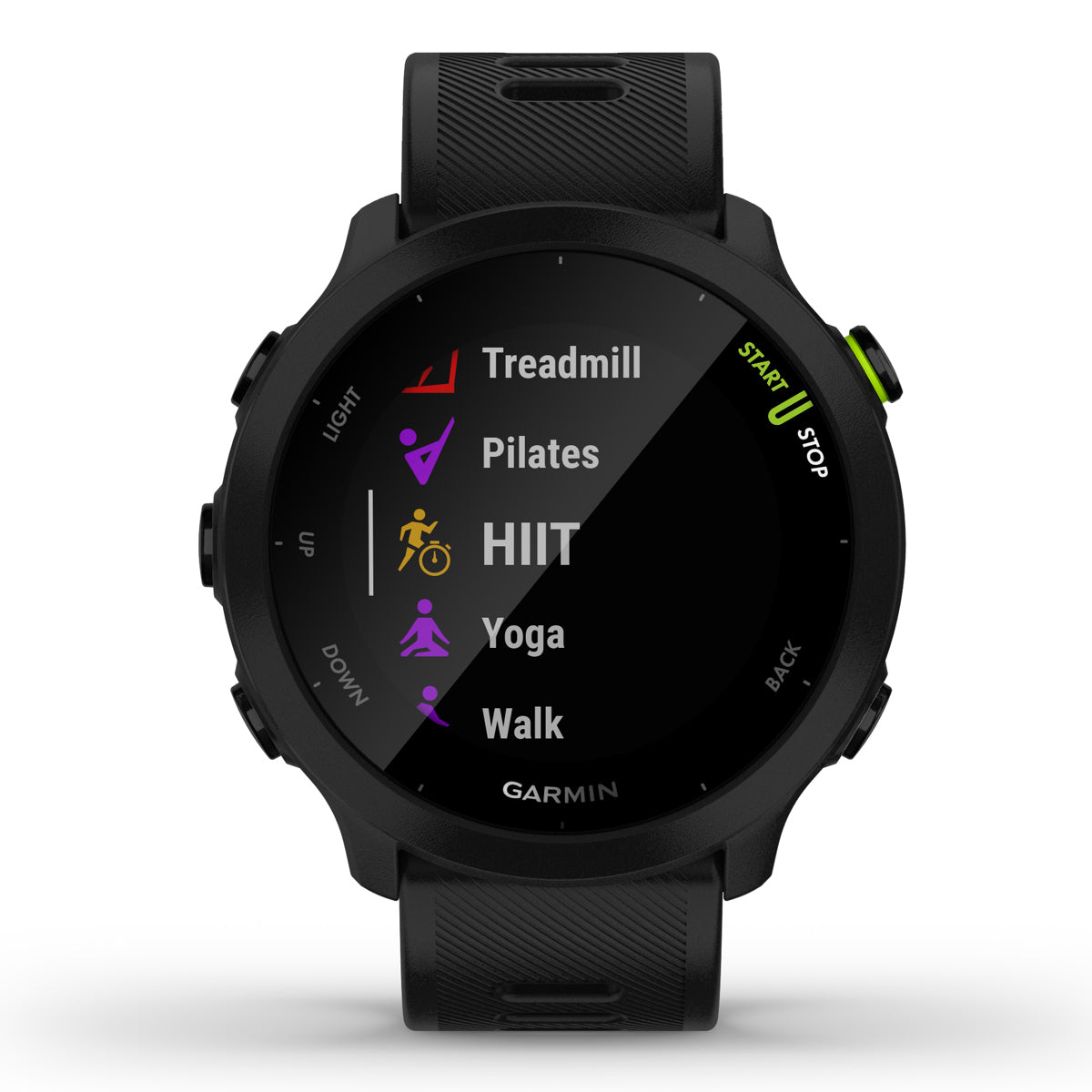Garmin Forerunner 55 GPS Smartwatch, Black