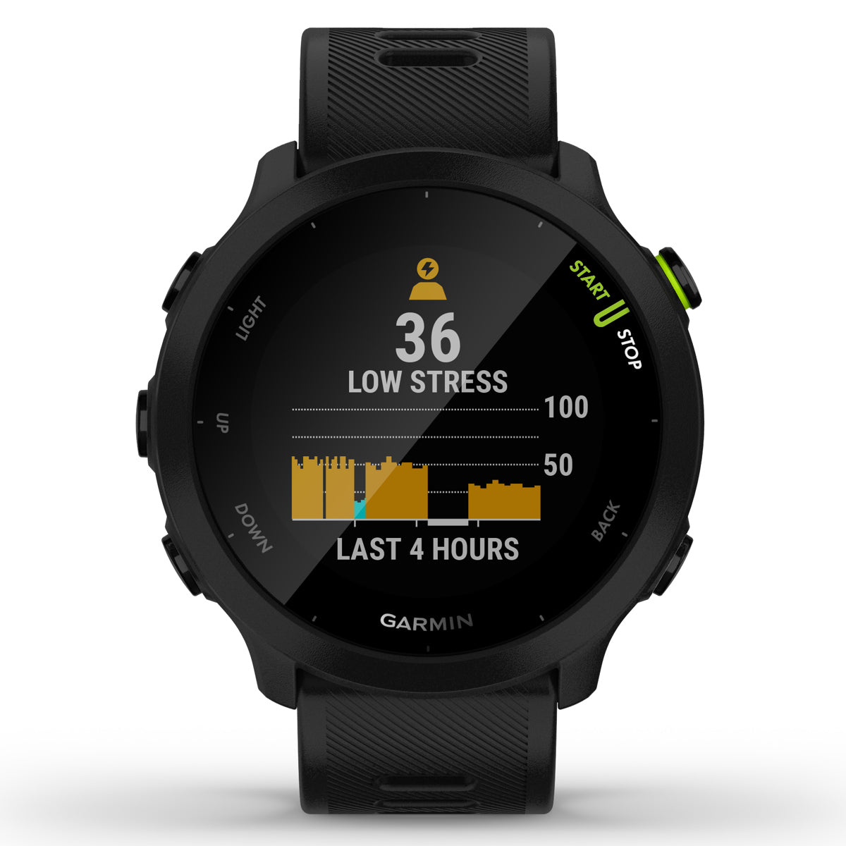Garmin Forerunner 55 GPS Smartwatch, Black