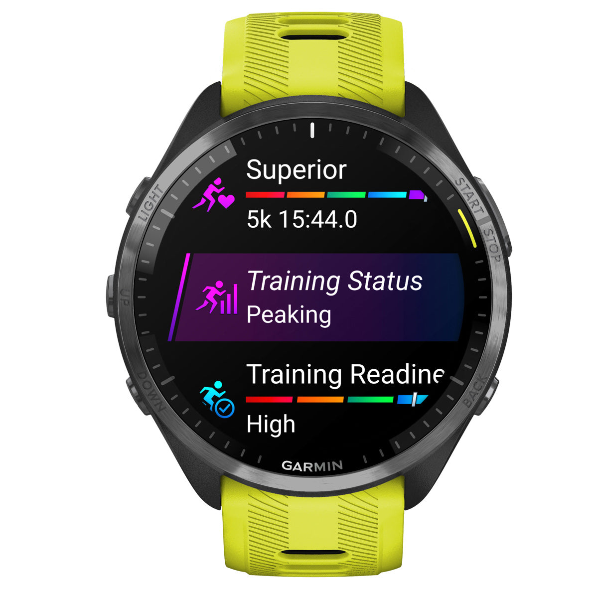 Garmin Forerunner 965 Multisport GPS Smartwatch, Amp Yellow/Black