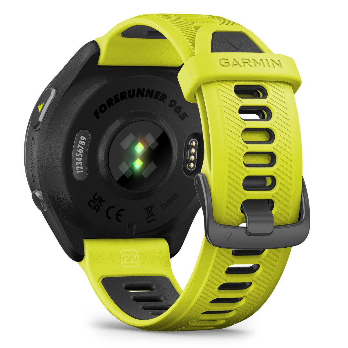 Garmin Forerunner 965 Multisport GPS Smartwatch, Amp Yellow/Black