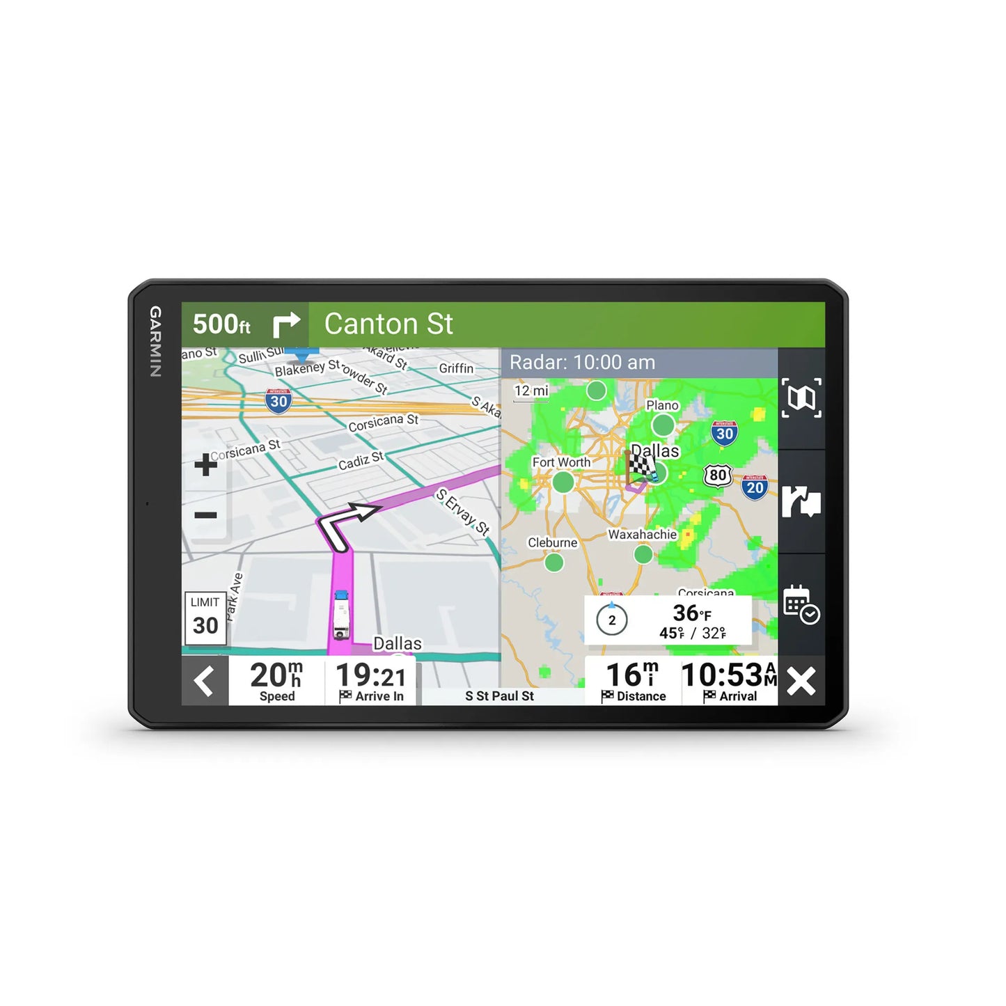 Garmin RV 1095 MT-S RV GPS Navigator