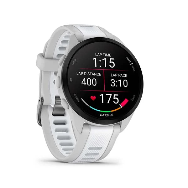 Garmin Forerunner 165 GPS Smartwatch Mist Gray/Whitestone