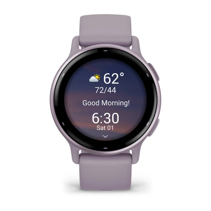 Garmin vívoactive 5, Health and Fitness GPS Smartwatch, AMOLED Display, Up to 11 Days of Battery, Orchid