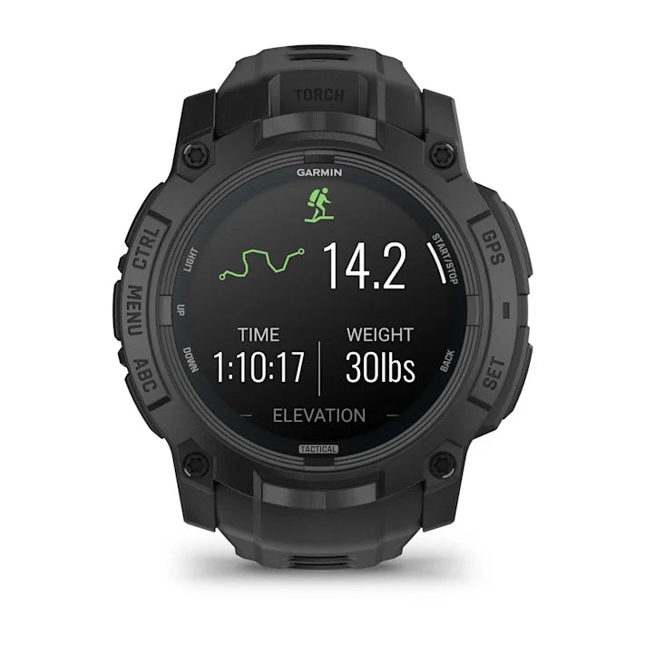 Garmin Instinct 3 Tactical Edition, 50mm, AMOLED Display, Rugged Outdoor GPS Smartwatch