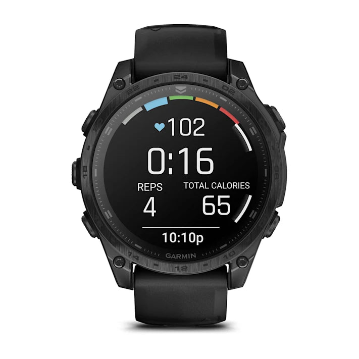 Garmin tactix 8 47mm, AMOLED Display, Premium Tactical GPS Smartwatch, Includes Applied Ballistics Ultralight™ Solver