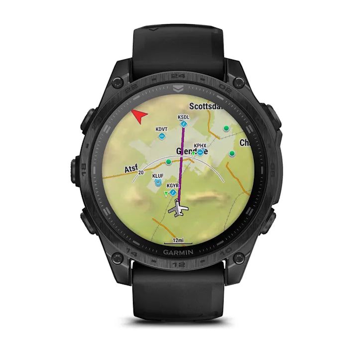 Garmin tactix 8 47mm, AMOLED Display, Premium Tactical GPS Smartwatch, Includes Applied Ballistics Ultralight™ Solver
