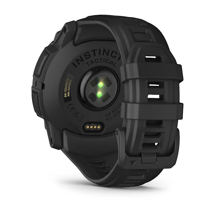 Garmin Instinct 3 Tactical Edition, 50mm, AMOLED Display, Rugged Outdoor GPS Smartwatch