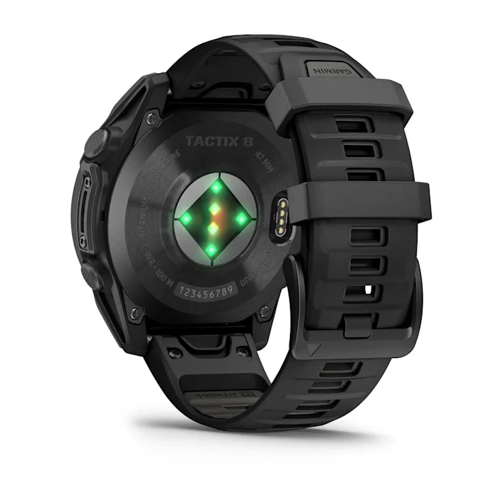 Garmin tactix 8 47mm, AMOLED Display, Premium Tactical GPS Smartwatch, Includes Applied Ballistics Ultralight™ Solver