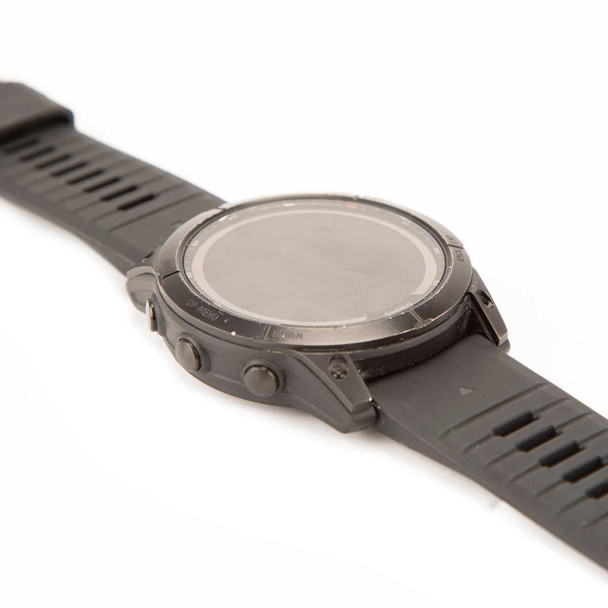 Used Garmin fenix 7X Pro Sapphire Solar Edition 51mm GPS Smartwatch, Carbon Gray DLC Titanium with Black Band