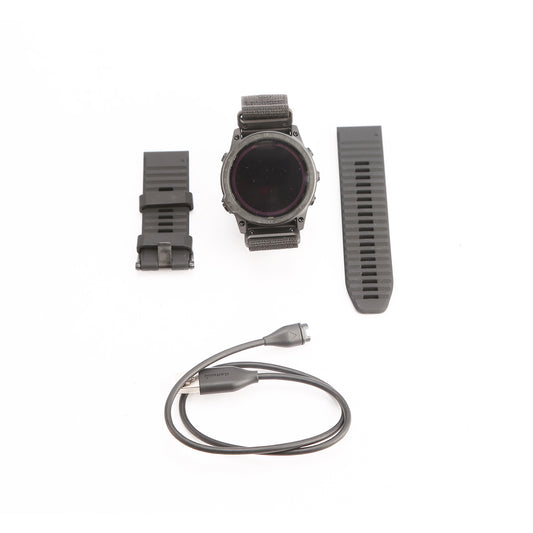 Used Garmin Tactix 7 Pro Solar Edition Tactical GPS Smartwatch with Nylon Band