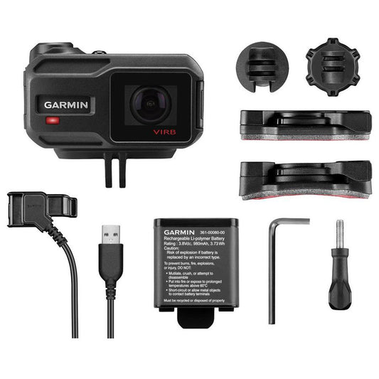 Used Garmin VIRB XE Compact HD Waterproof Action Camera with G-Metrix GPS Tracking