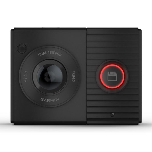 Garmin Tandem Dual-Lens Dash Cam with Two 180-Degree Lenses