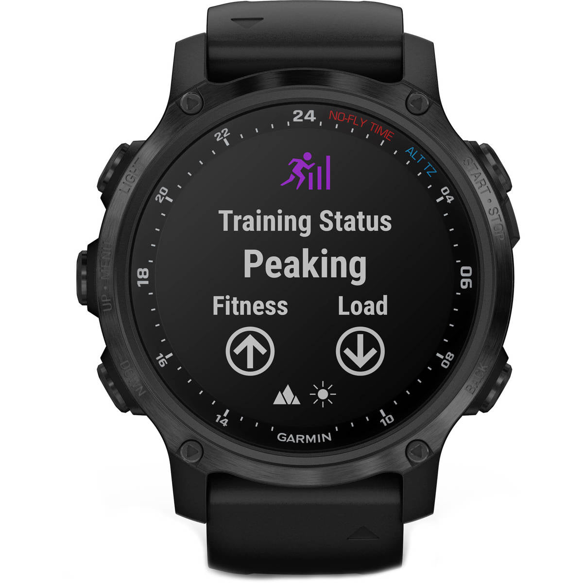 Garmin Descent MK2S Dive 43mm GPS Smart Watch, Carbon Gray DLC with Black Silicone Band