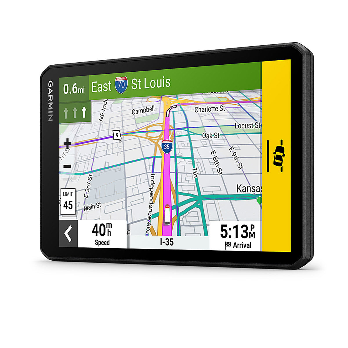 Garmin dezlCam OTR710 7" GPS Truck Navigator with Built-In Dash Cam