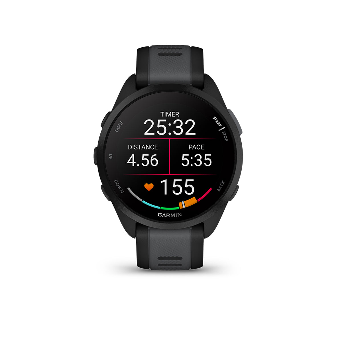 Garmin Forerunner 165 GPS Smartwatch Black/Slate Gray