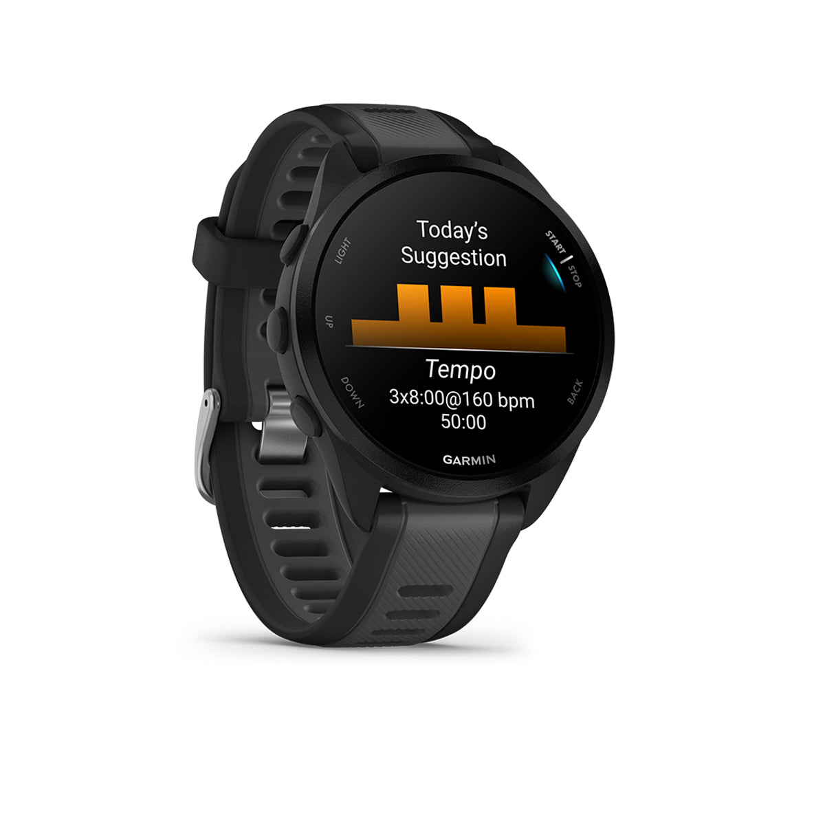 Garmin Forerunner 165 GPS Smartwatch Black/Slate Gray