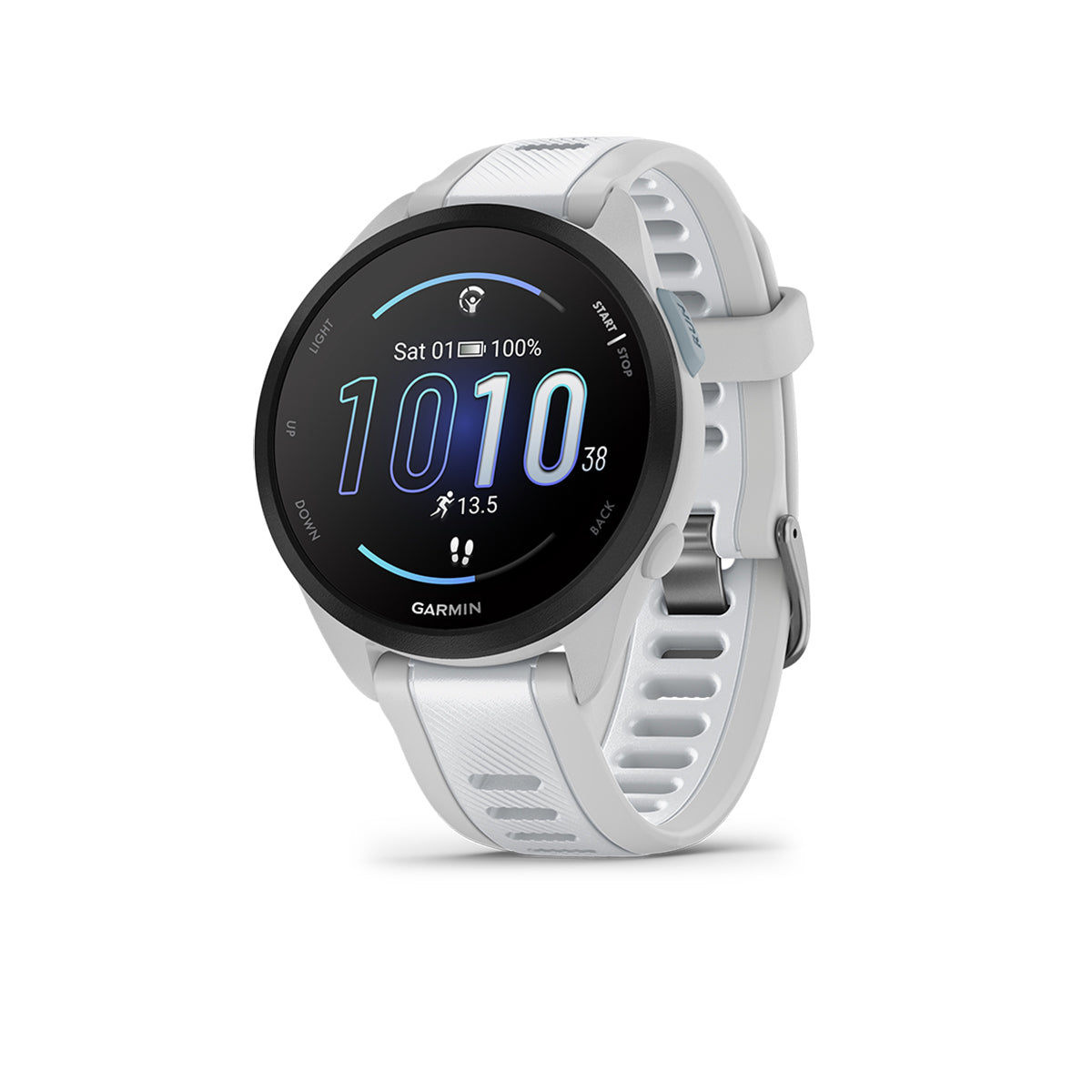 Garmin Forerunner 165 Music GPS Smartwatch Mist Gray/Whitestone