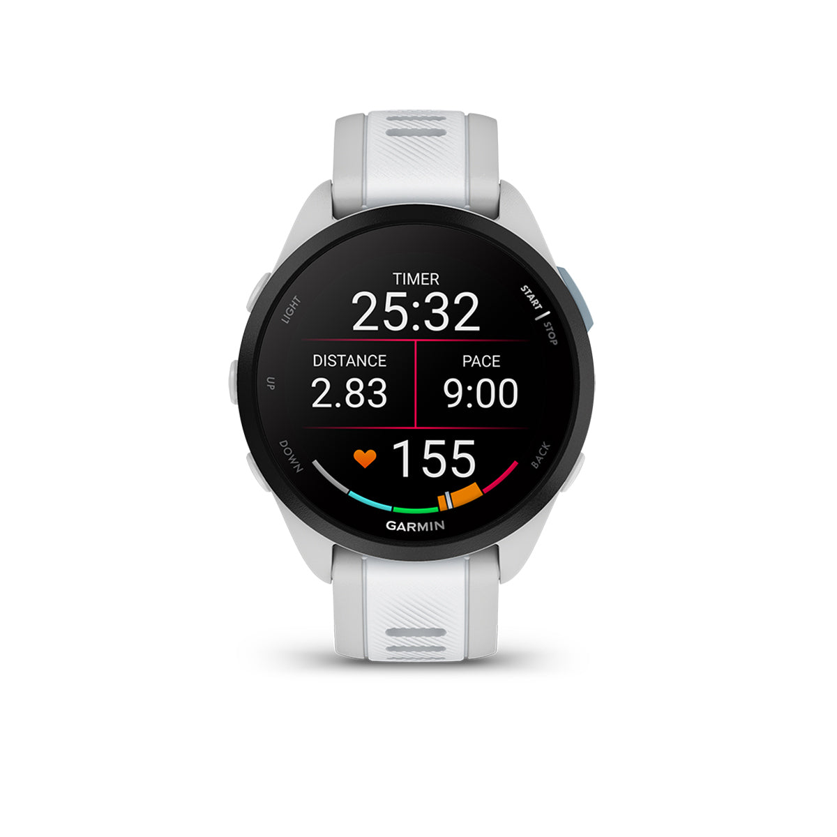Garmin Forerunner 165 Music GPS Smartwatch Mist Gray/Whitestone