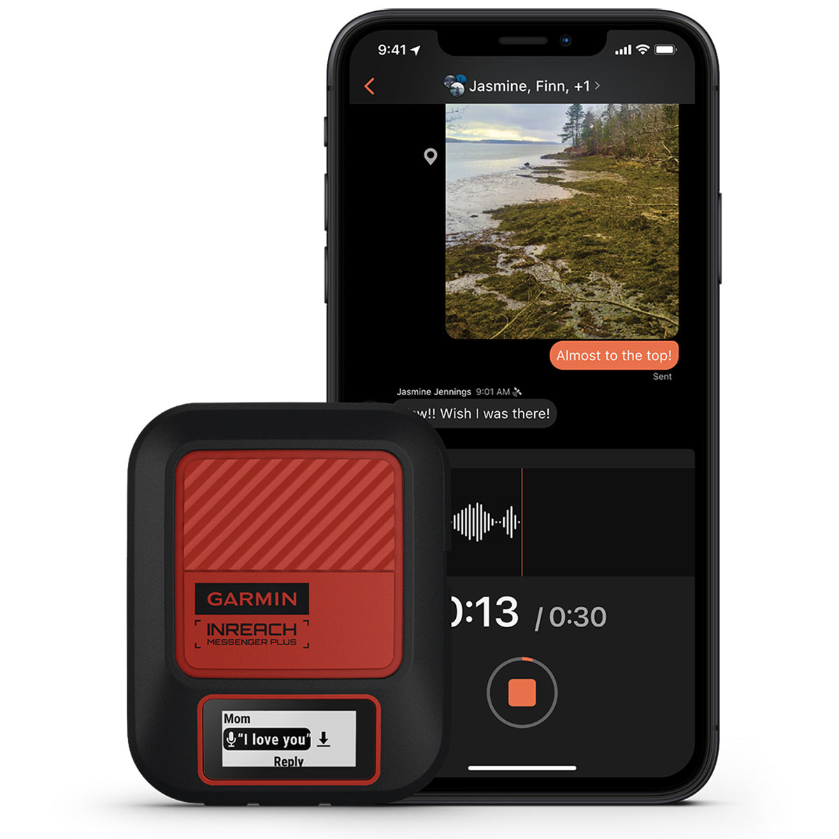 Garmin inReach Messenger Plus Satellite Communicator, Black