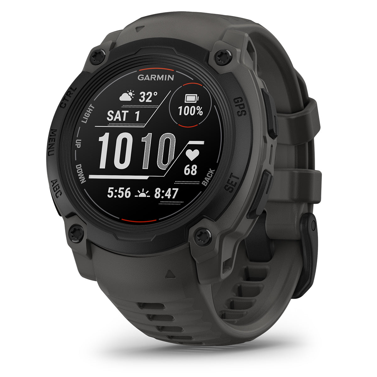 Garmin Instinct E 40mm GPS Smartwatch with Silicone Band Black/Charcoal
