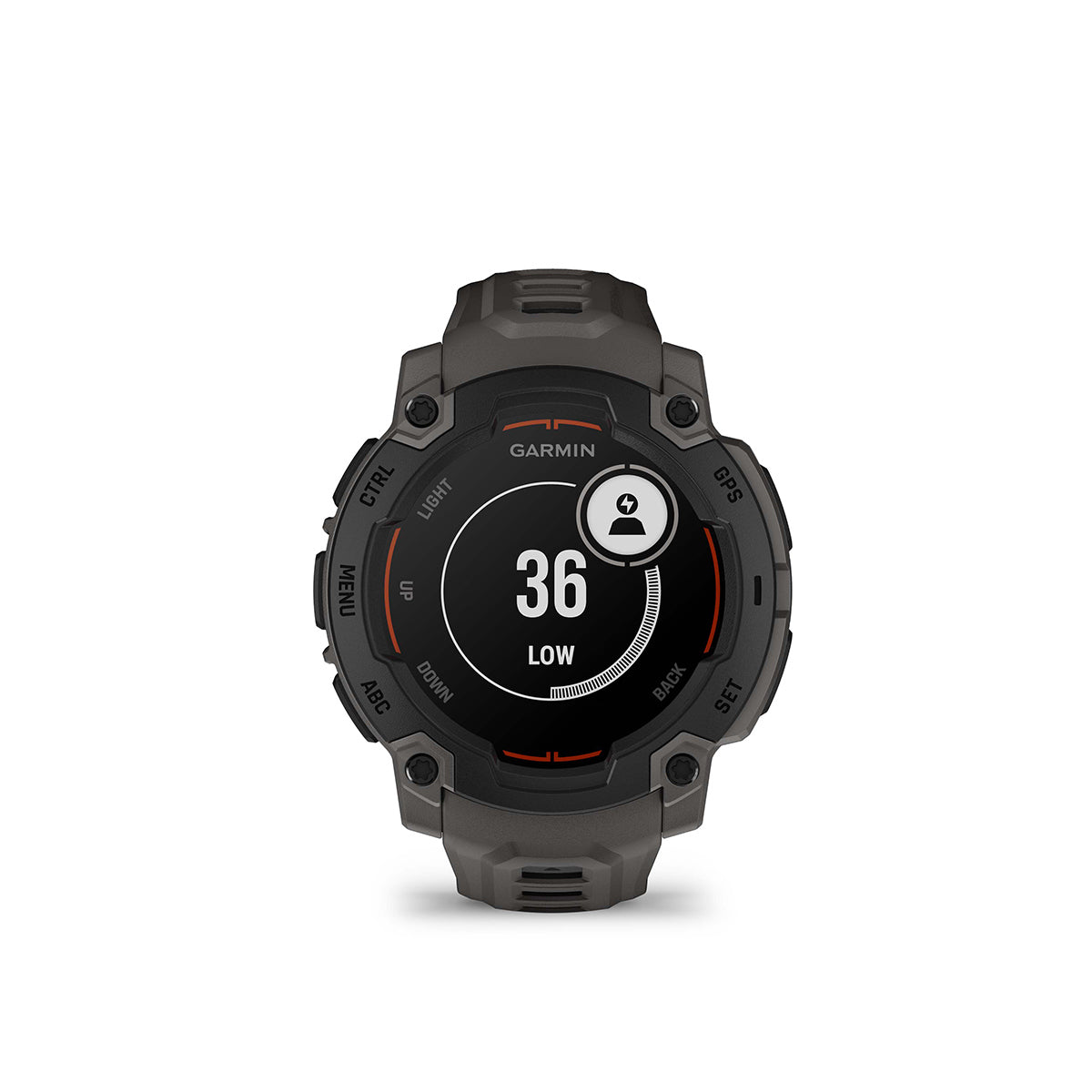 Garmin Instinct E 45mm GPS Smartwatch with Silicone Band Black/Charcoal