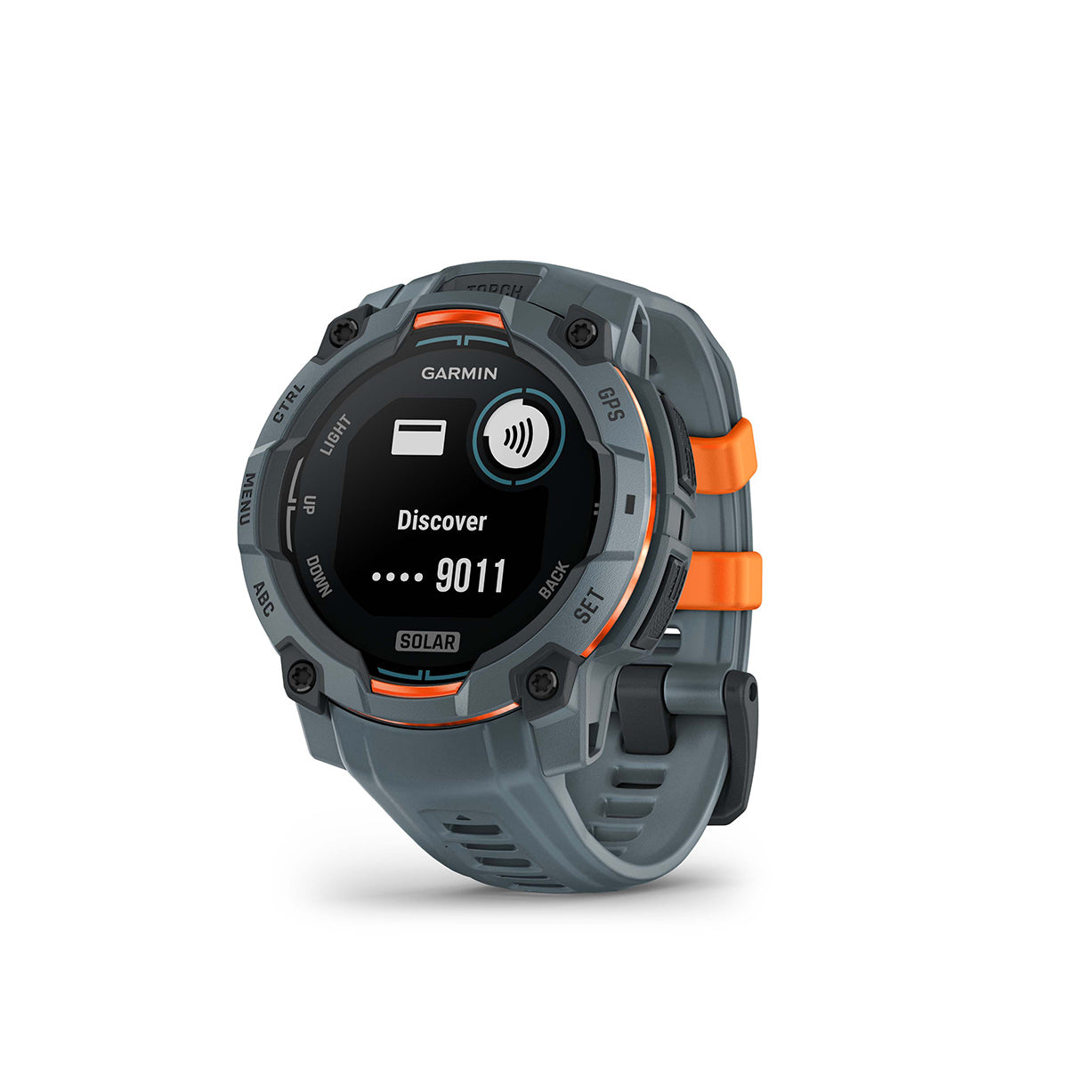 Garmin Instinct 3 45mm Solar GPS Smartwatch with Silicone Band Twilight