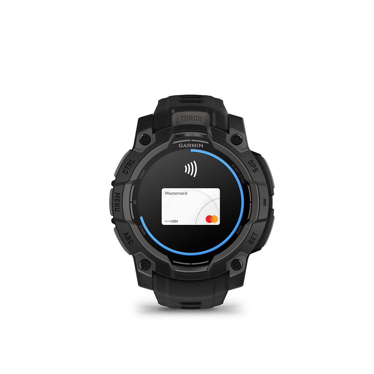 Garmin Instinct 3 AMOLED GPS Smartwatch with Silicone Band Black/Black 45mm