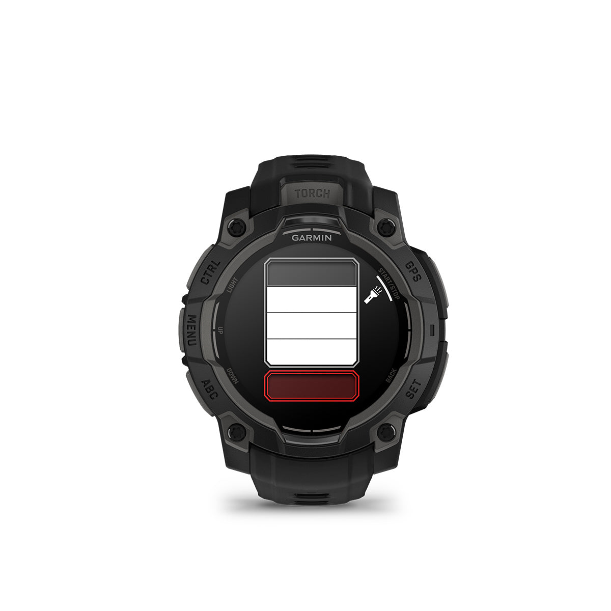 Garmin Instinct 3 AMOLED GPS Smartwatch with Silicone Band Black/Black 45mm