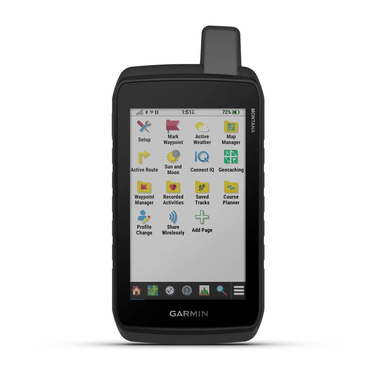 Garmin Montana 710i Rugged GPS Touchscreen Navigator with inReach Technology