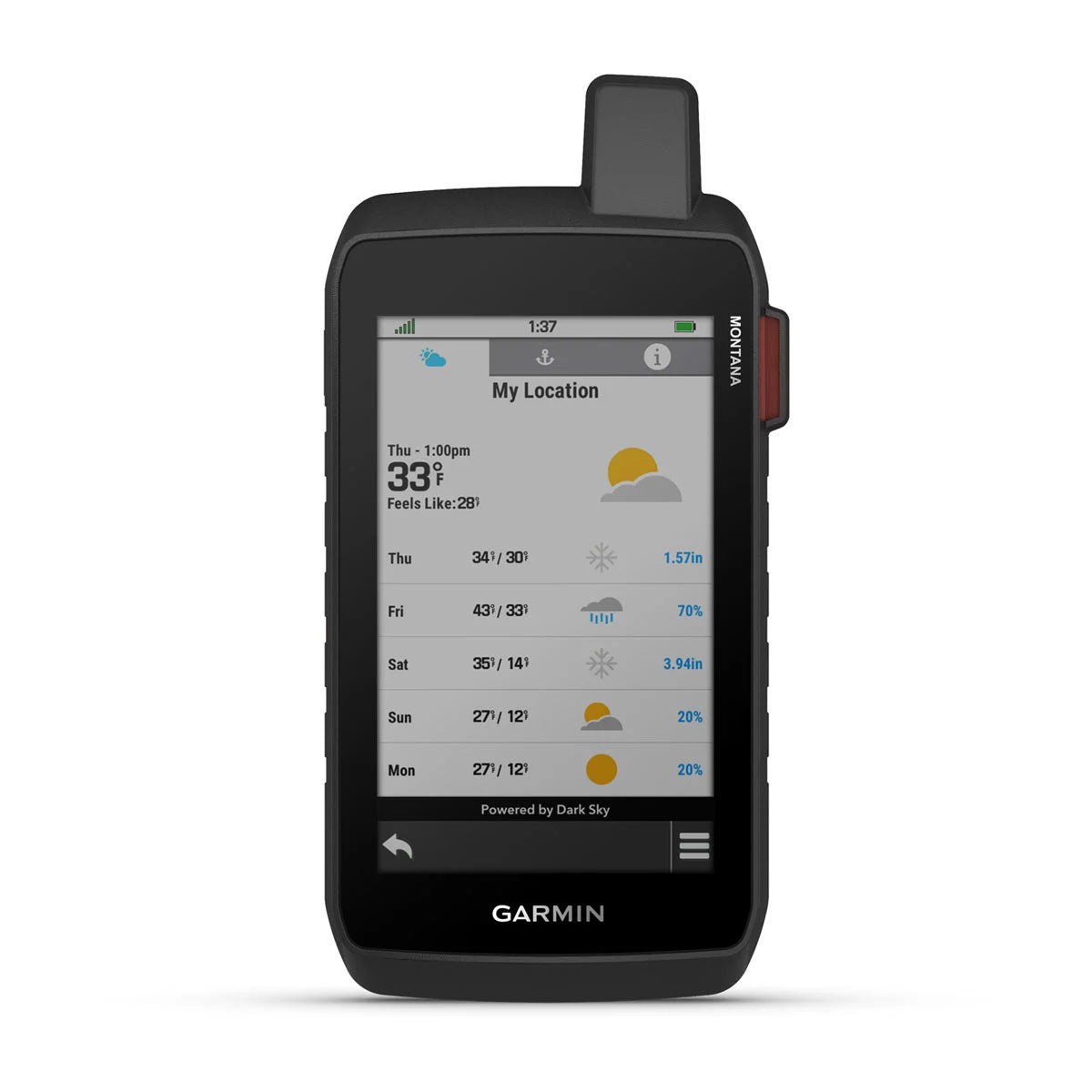 Garmin Montana 760i Rugged GPS Touchscreen Navigator with inReach Technology and 8MP Camera