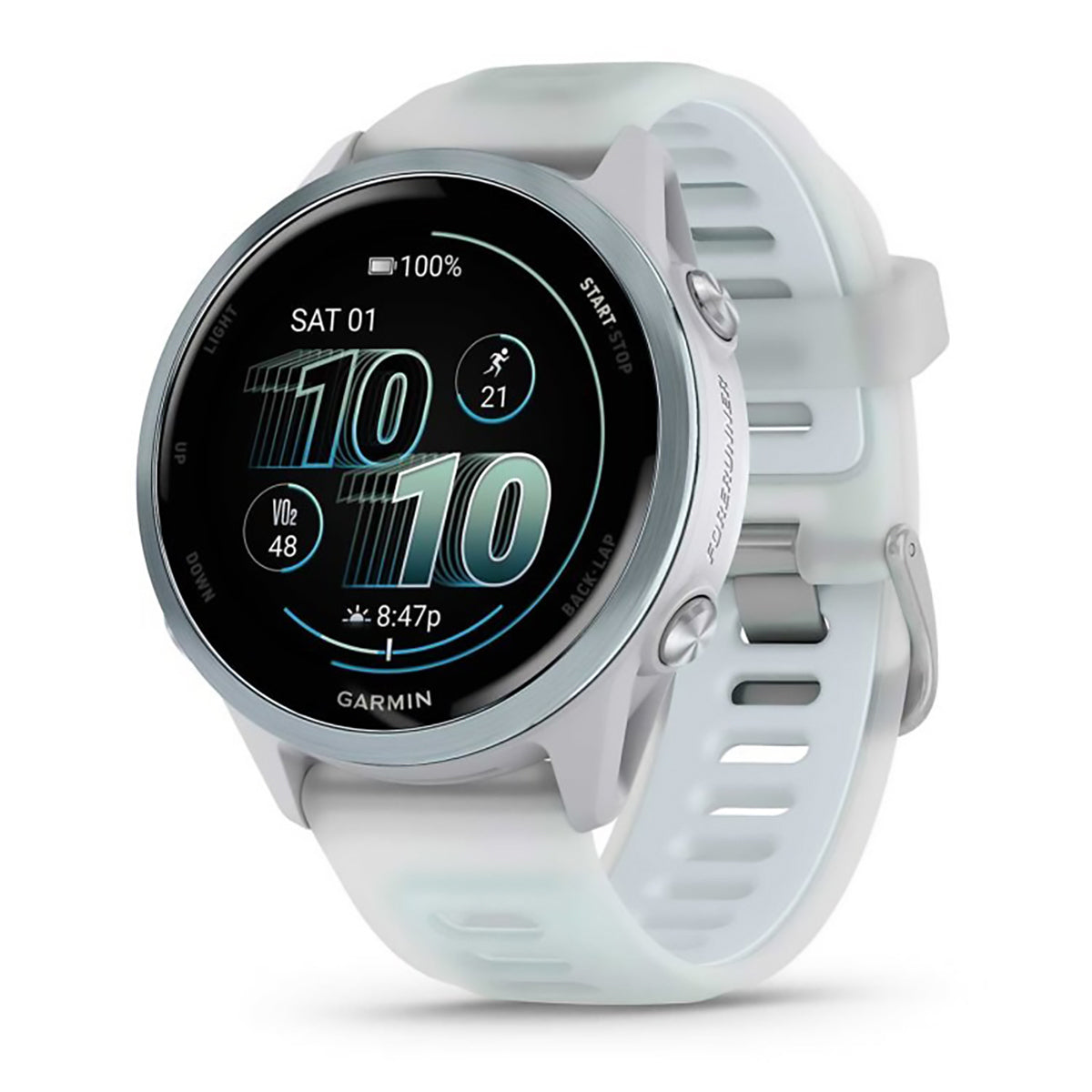 Garmin Forerunner 570 Advanced GPS Running Smartwatch Cloud Blue 42mm