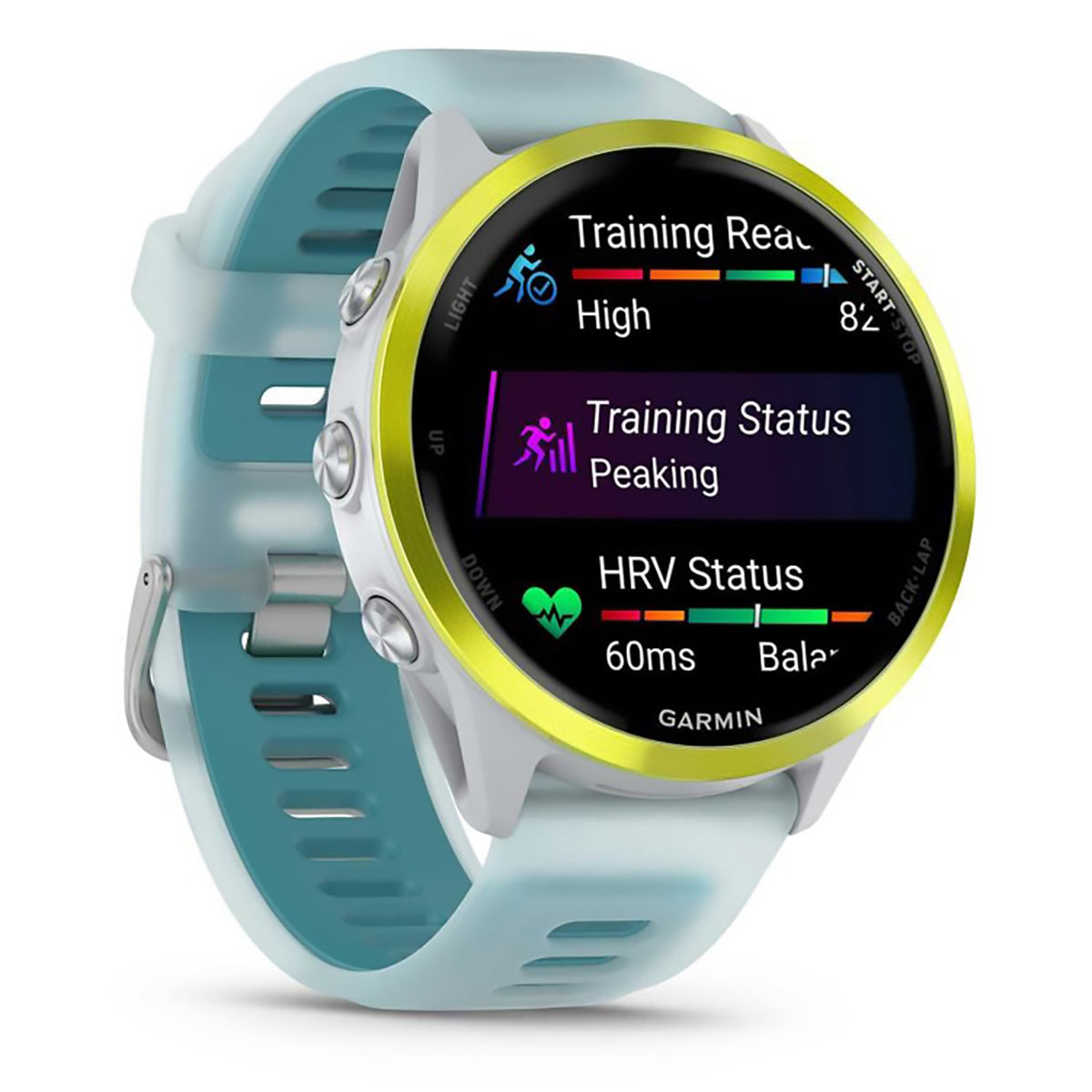 Garmin Forerunner 570 Advanced GPS Running Smartwatch Amp Yellow/Whitestone 47mm