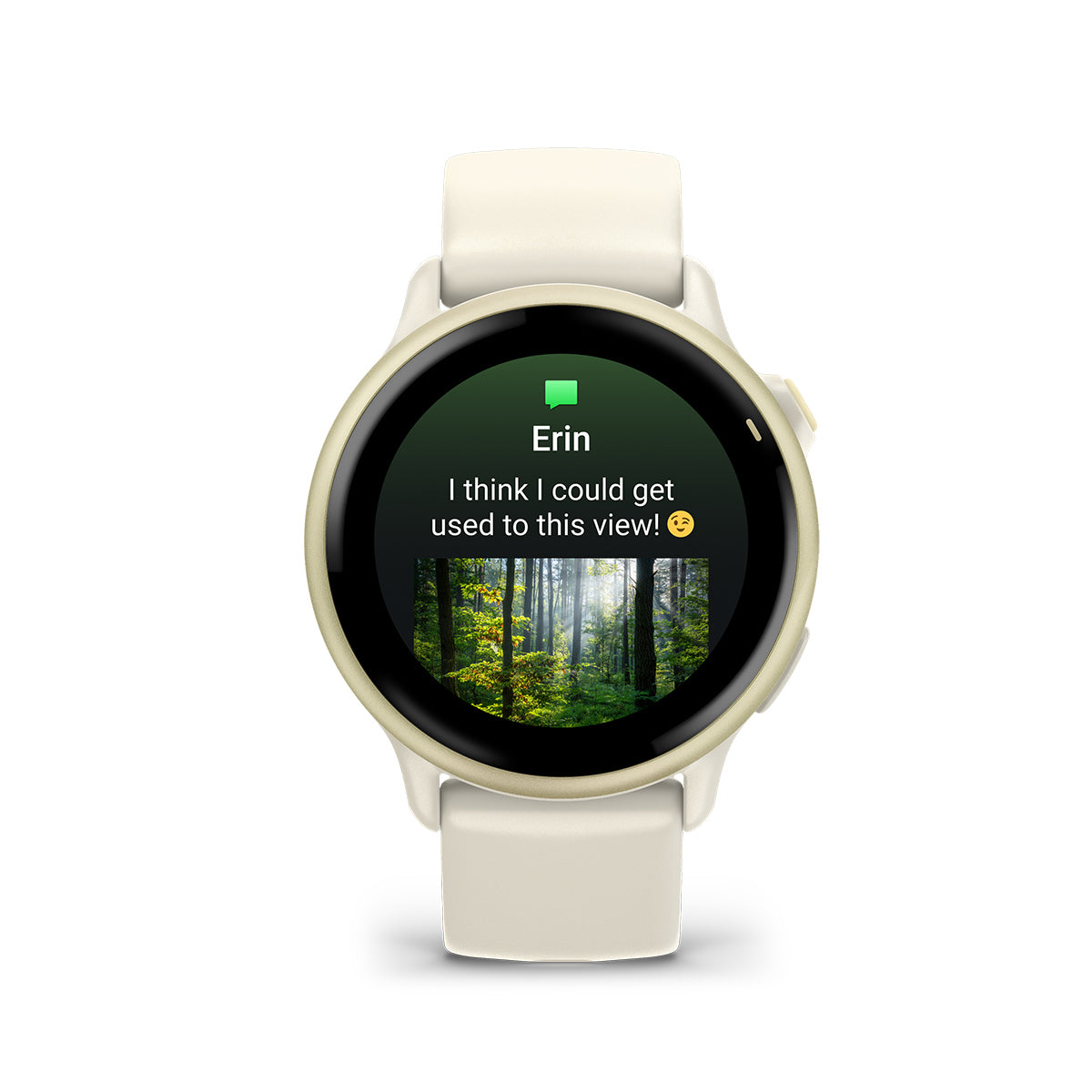 Garmin vivoactive 6 42mm GPS Smartwatch Lunar Gold