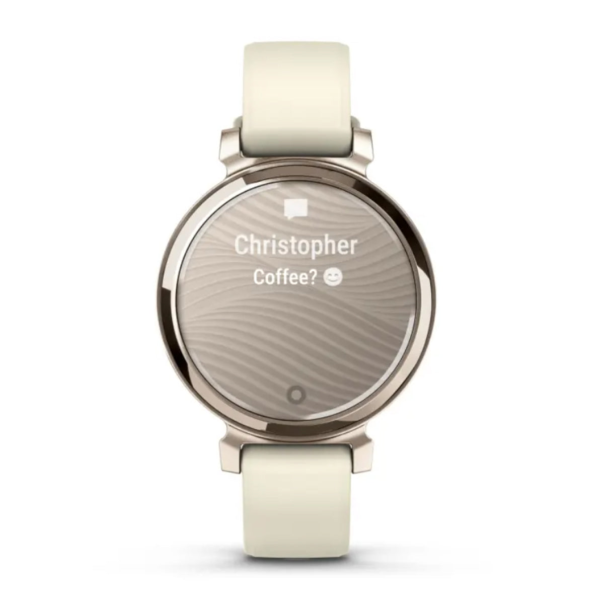 Garmin Lily 2 Sport GPS Smartwatch with Band for Women Cream Gold