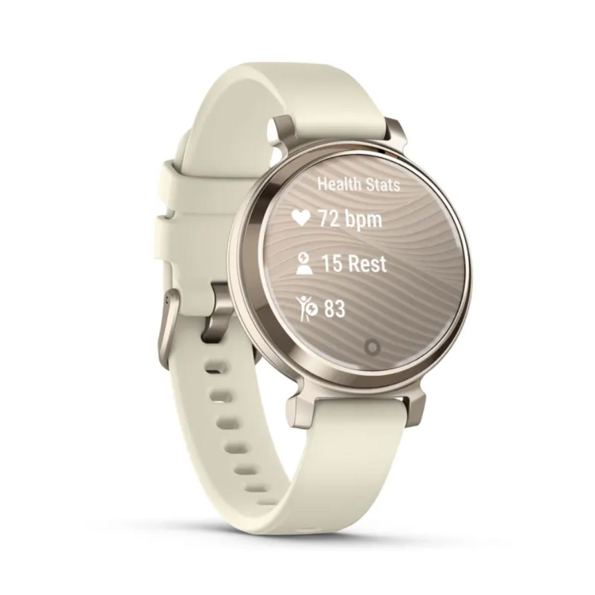 Garmin Lily 2 Sport GPS Smartwatch with Band for Women Cream Gold