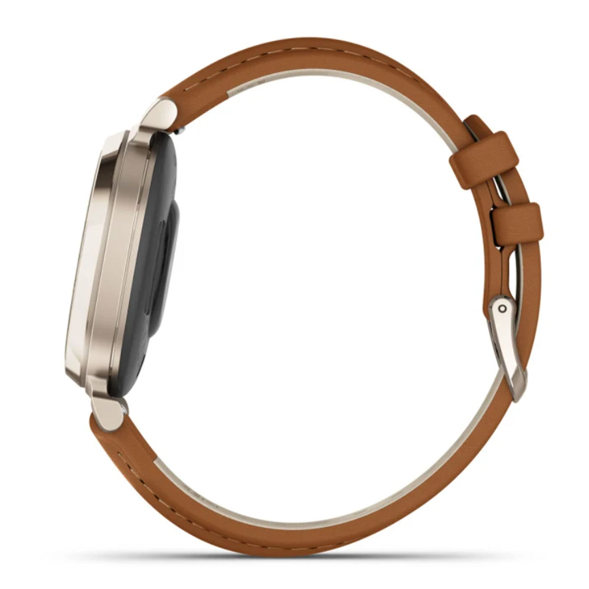 Garmin Lily 2 Classic Sport GPS Smartwatch with Band for Women Cream Gold
