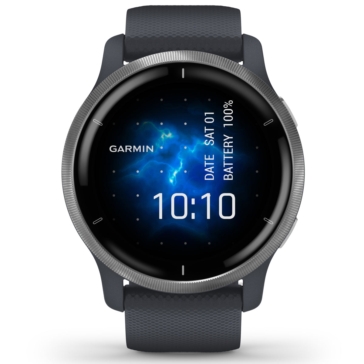 Garmin Venu 2 45mm GPS Smart Watch, Blue Granite