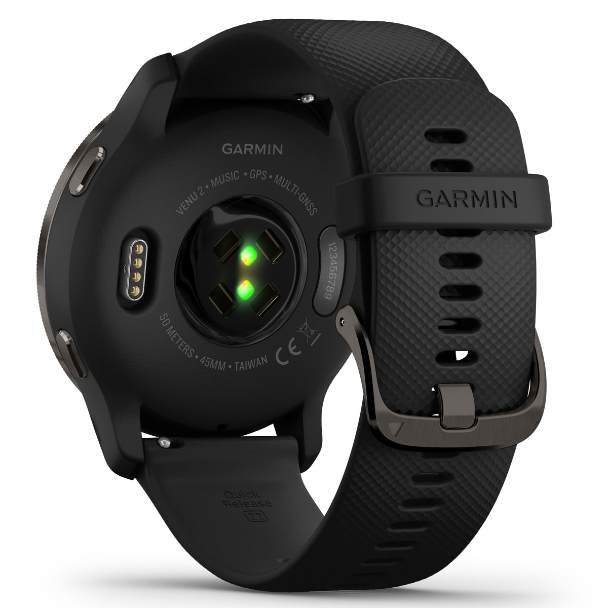 Garmin Venu 2 45mm GPS Smart Watch, Black/Slate