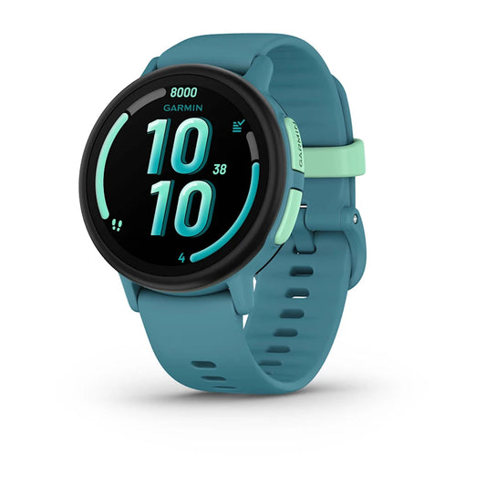 Garmin Bounce 2, Kids Smartwatch with Calling, Messaging and Location Tracking Features, Turquoise