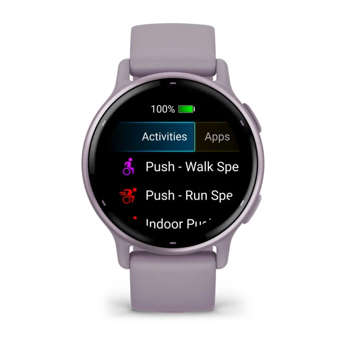 Garmin vívoactive 5, Health and Fitness GPS Smartwatch, AMOLED Display, Up to 11 Days of Battery, Orchid